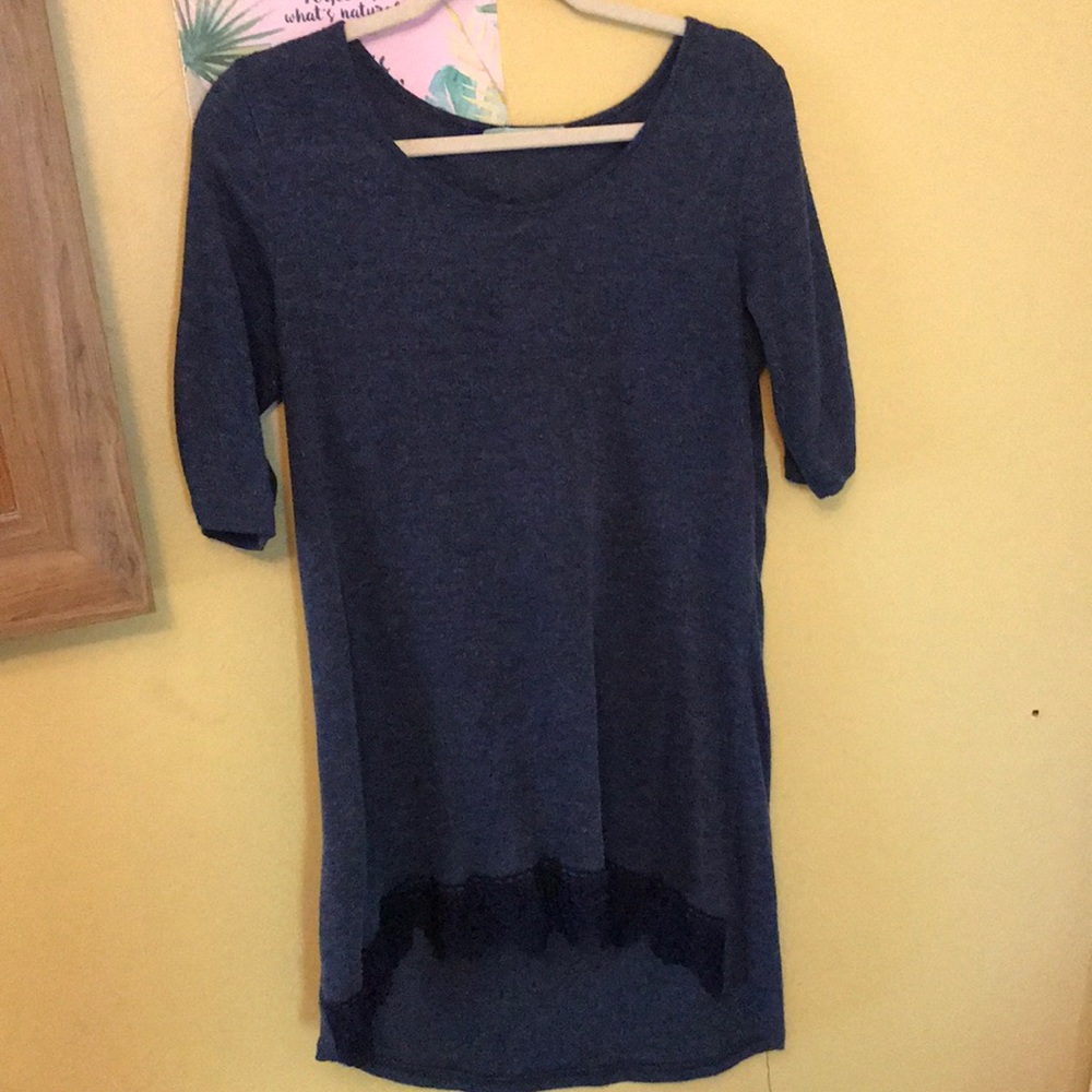 5 for $20🔥 Maurices Blue lace tunic